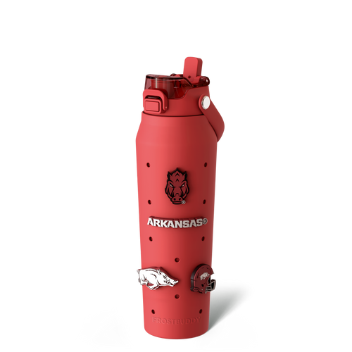 Bottle Buddy 32oz | Arkansas Razorbacks | Skin + Budz Bundle image 1