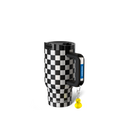 Thicc Buddy 16oz | Black & White Checkered image 1