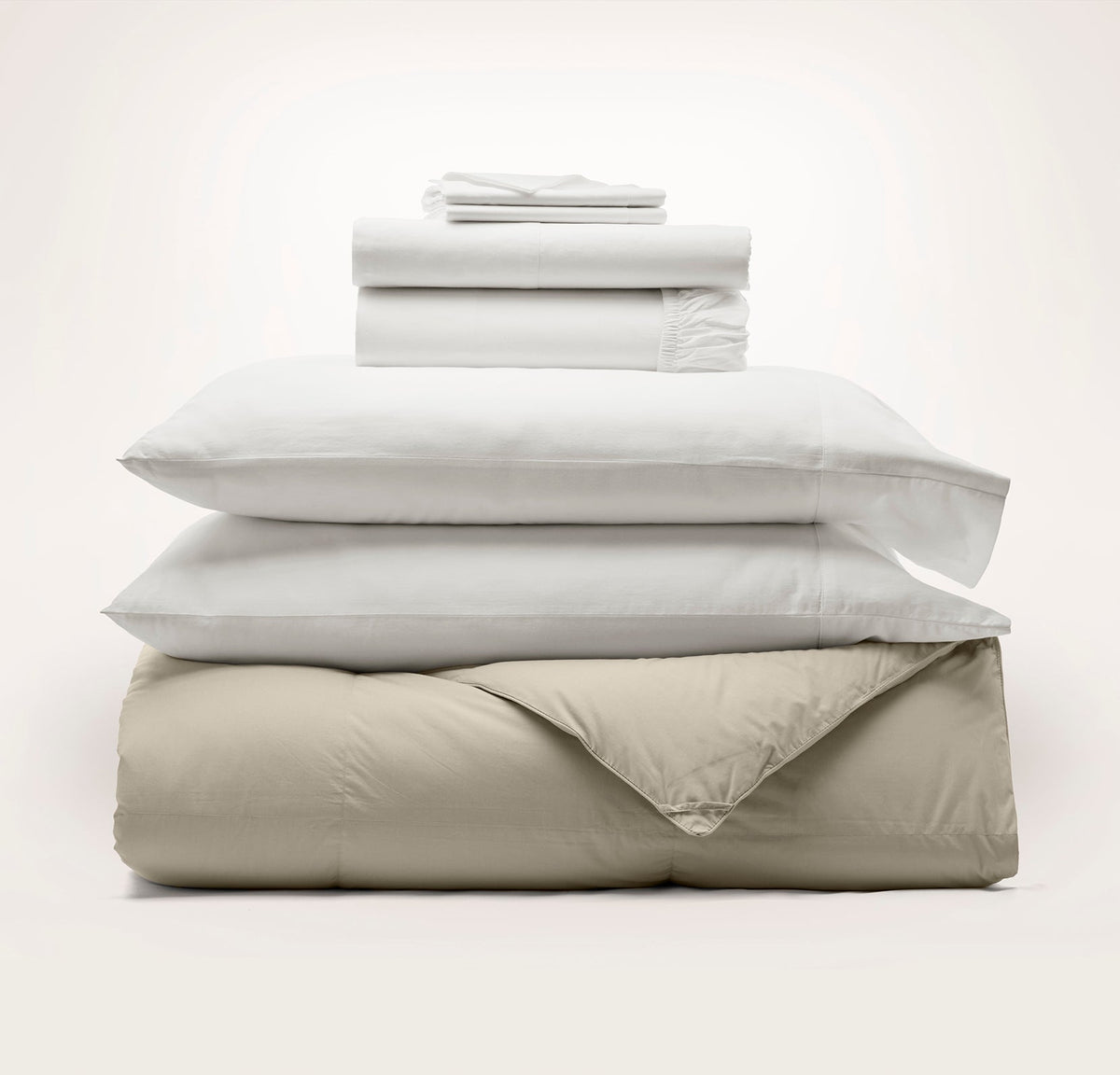 Percale Quilted Comforter Starter Bundle