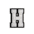 Budz | Silver Letter H image 1