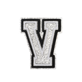 Budz | Silver Letter V image 1