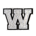 Budz | Silver Letter W image 1