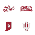 Budz | Indiana Hoosiers | 4-Pack Bundle image 1