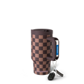 Mug Buddy 16oz | Espresso Checkered image 1