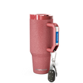Thicc Buddy 40oz | Burgundy Glitz image 1